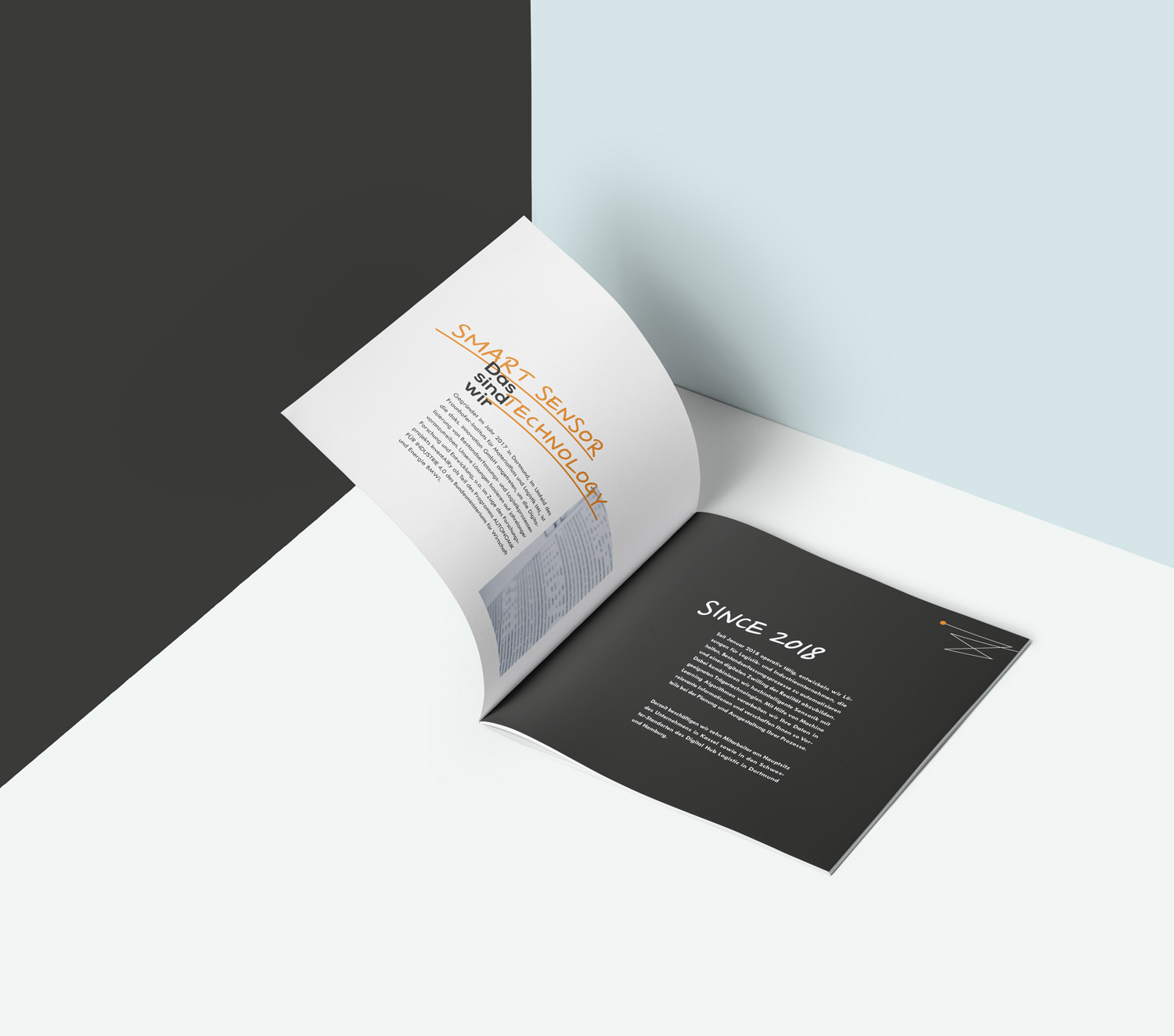 Broschüre design doks kassel innovation startup